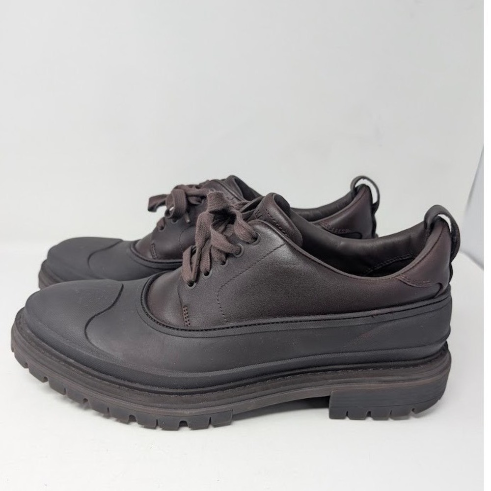 Cole Haan‎ Stratton Shroud Waterproof Oxford Brown Men's sz 12
